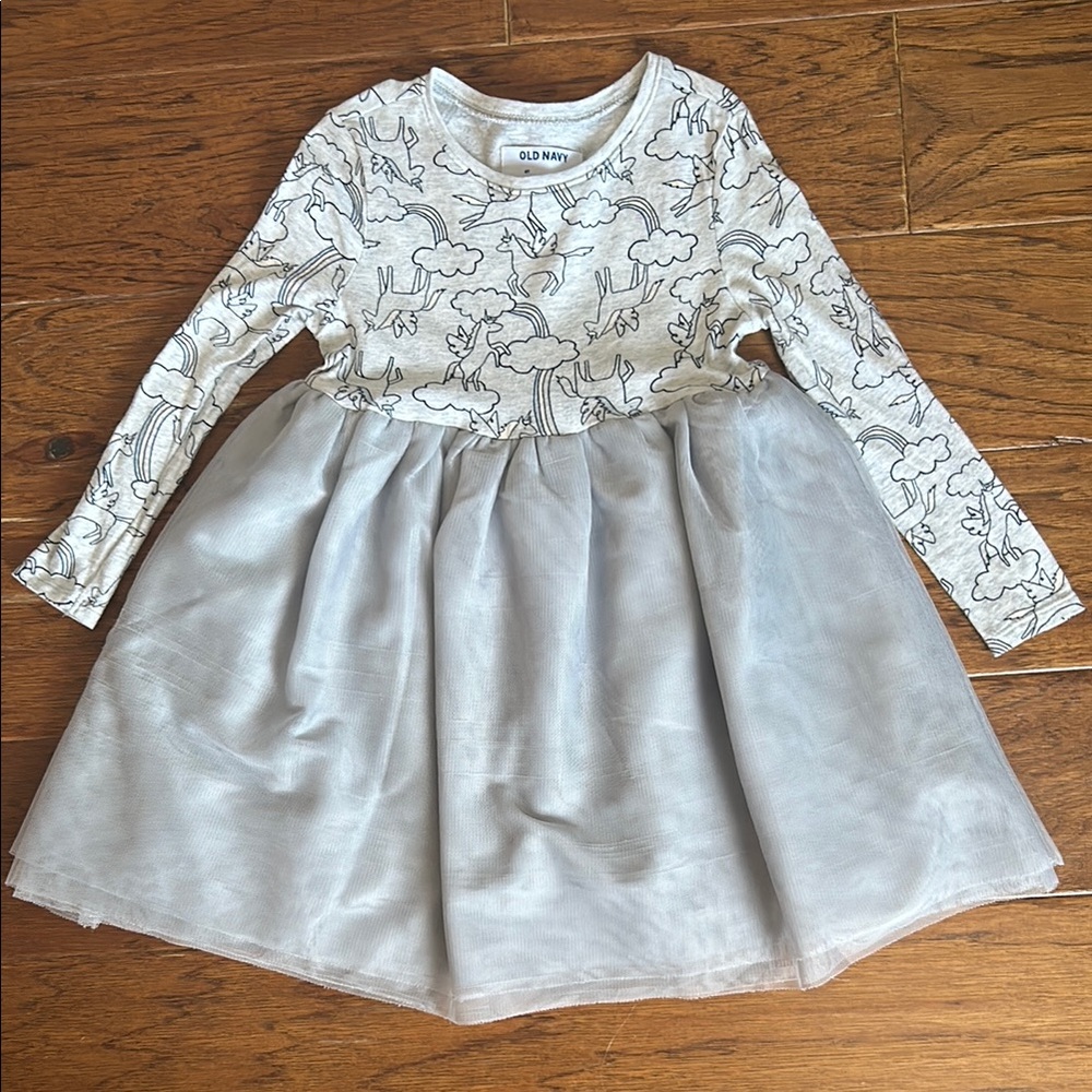 Old Navy Gray Kids Dress